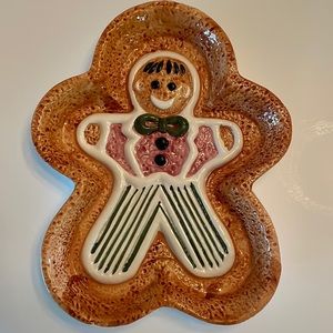 Century Gingerbread Man Dish